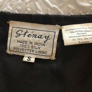 Beaded black small ladies jacket